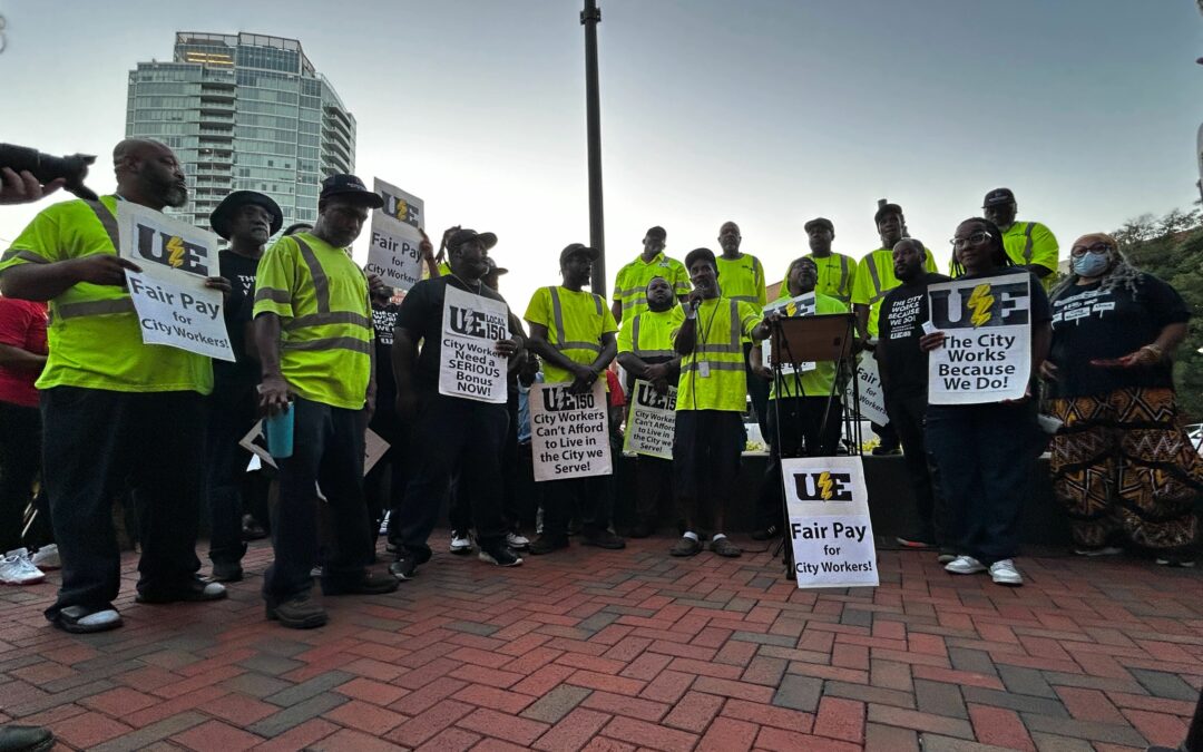 Durham City Workers Continue to Fight for Full Pay Deserved